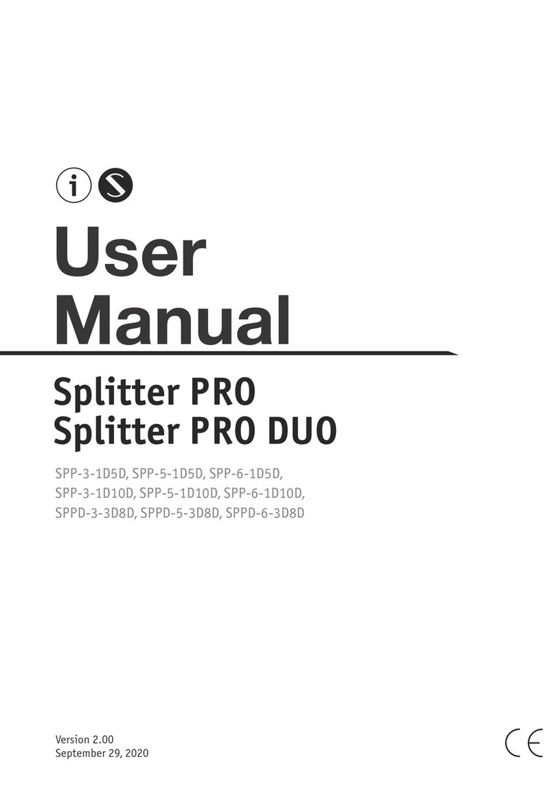 Sundrax Splitter PRO User manual