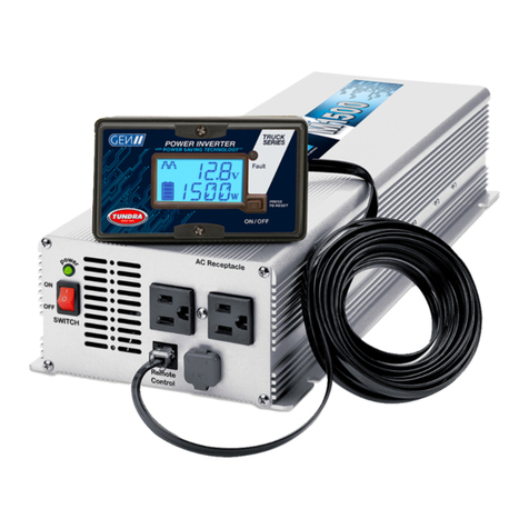 Tundra M1500 Quick troubleshooting guide