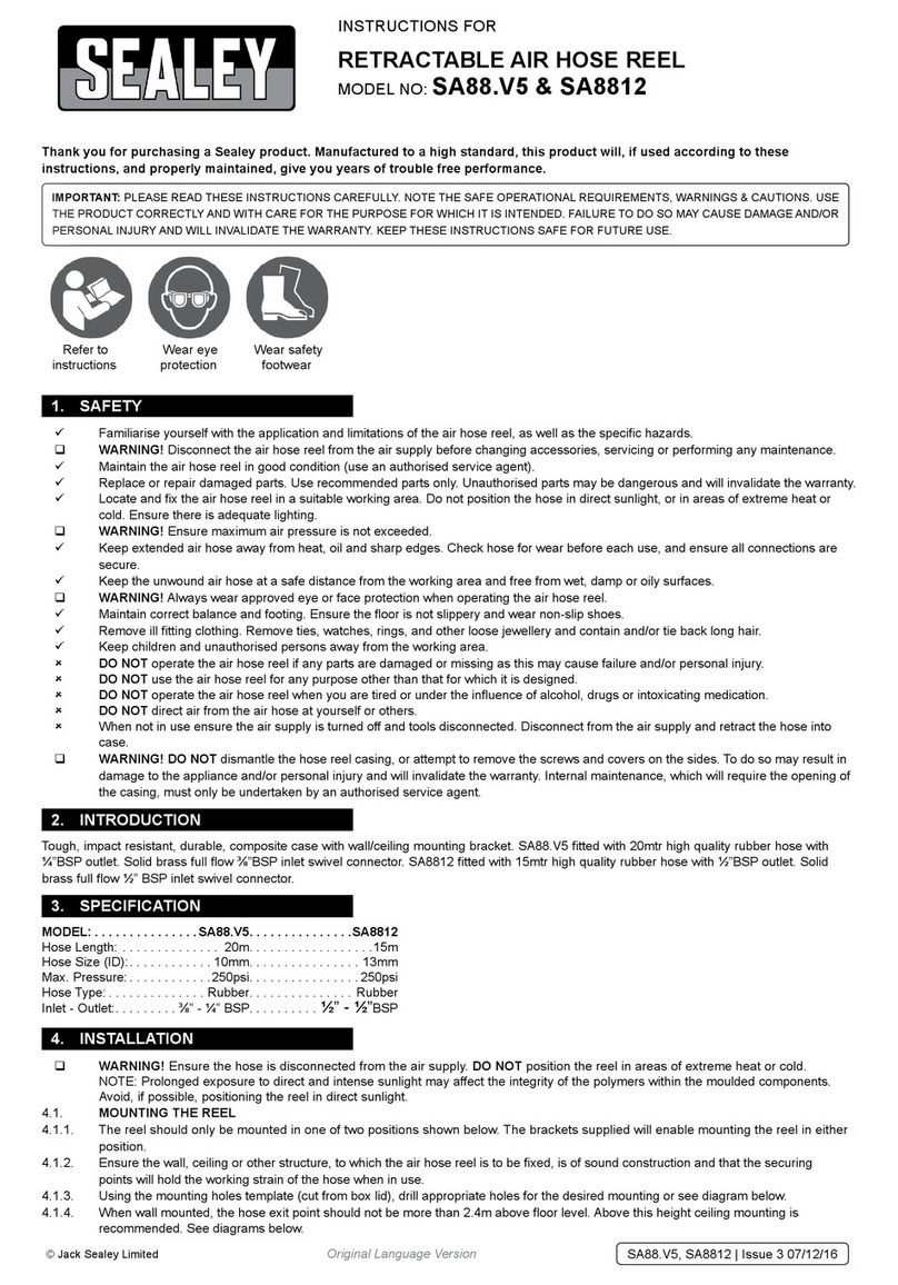 Sealey SA88.V5 User manual