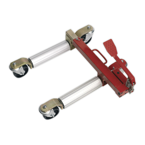 Sealey WHEEL SKATE instructions