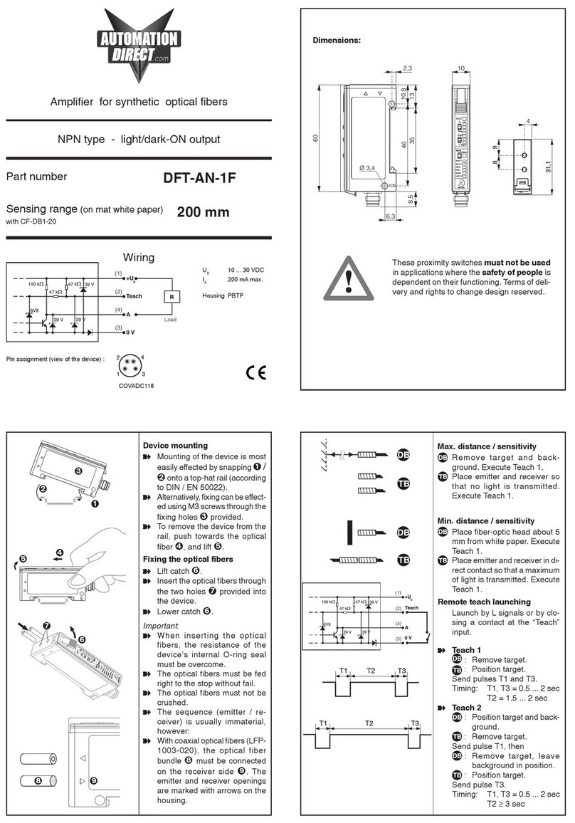 AutomationDirect DFT-AN-1F User manual