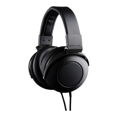 Fostex TH600 quick start guide