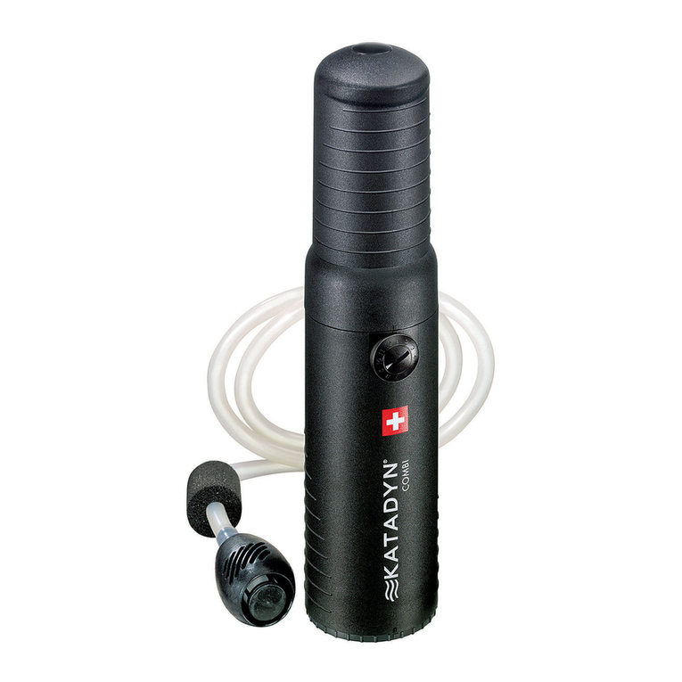 Katadyn Combi Plus Water Microfilter User manual