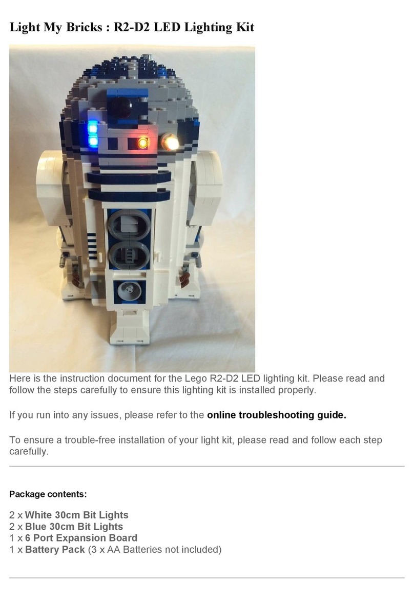 Lightmybricks R2-D2 LED Lighting Kit manual