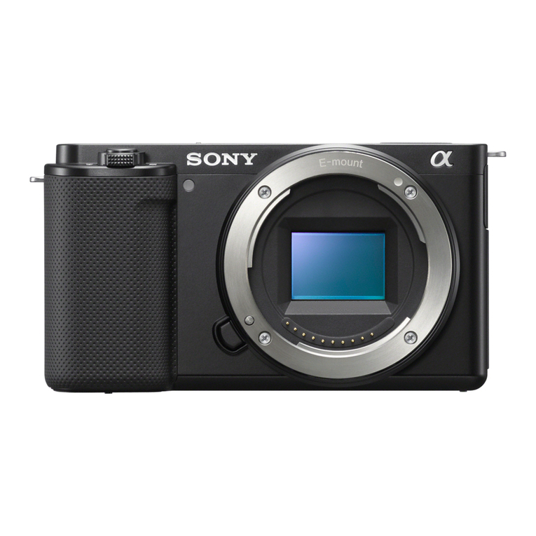 Sony ZV-E10 Reference guide