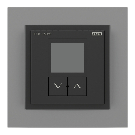 Elko iNELS RF Control RFTC-150/G manual