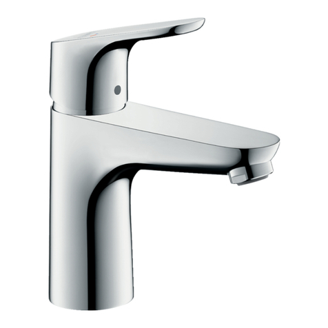 Hans Grohe Focus 100 31509000 User manual Hans Grohe Focus 100 31509000 User manual