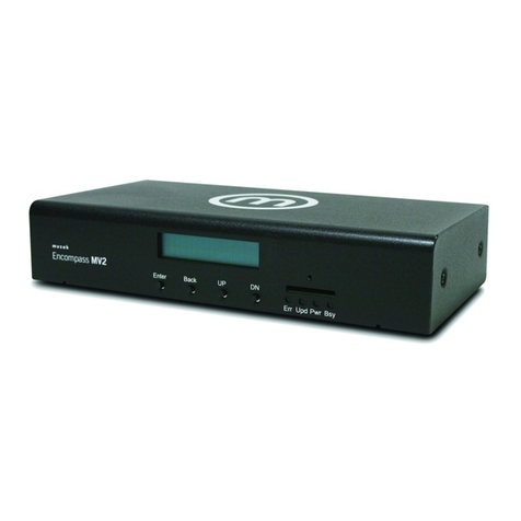 Muzak Encompass MV2 user guide