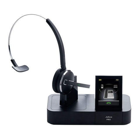 Jabra PRO 9470 manual