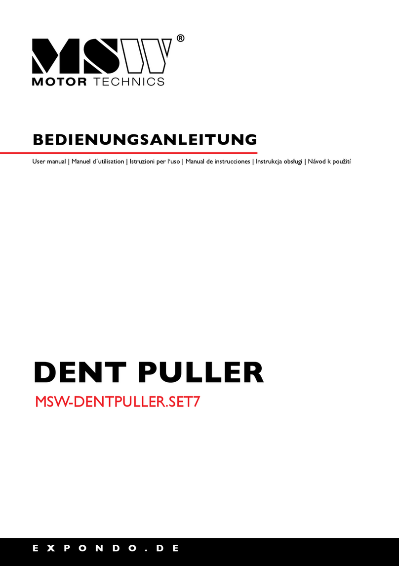 MSW MSW-DENTPULLER.SET7 user manual MSW MSW-DENTPULLER.SET7 user manual
