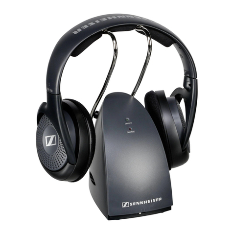 Sennheiser RS 118 instruction manual