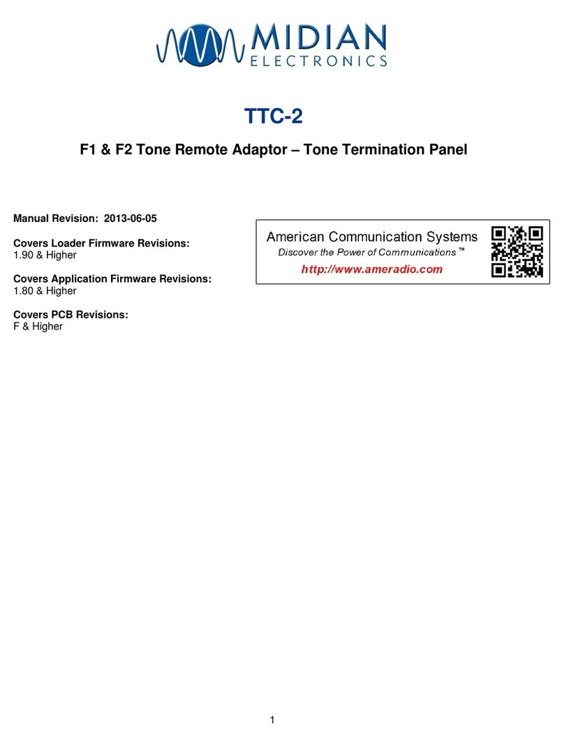 Midian TTC-2 manual