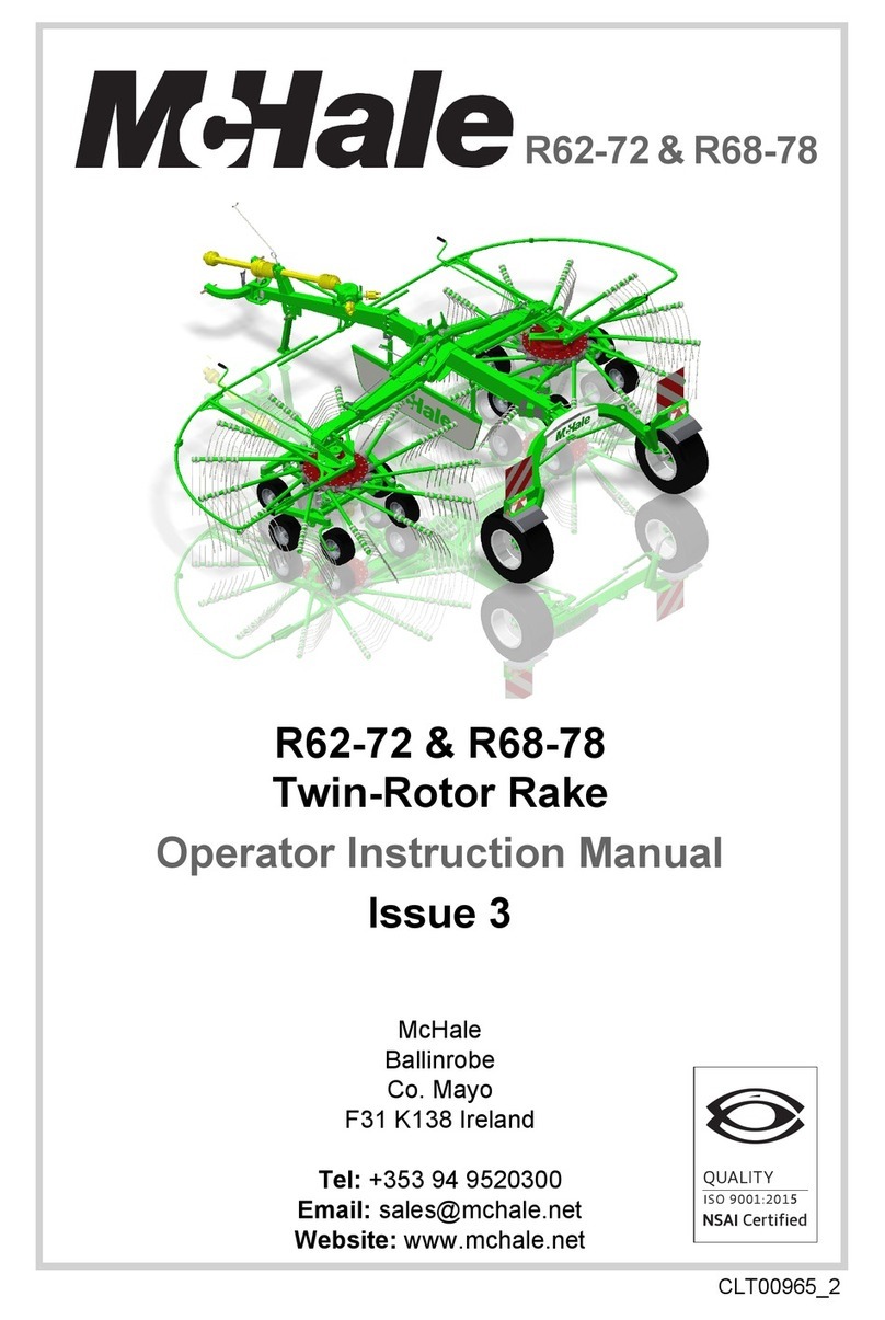 McHale R62-72 Assembly instructions