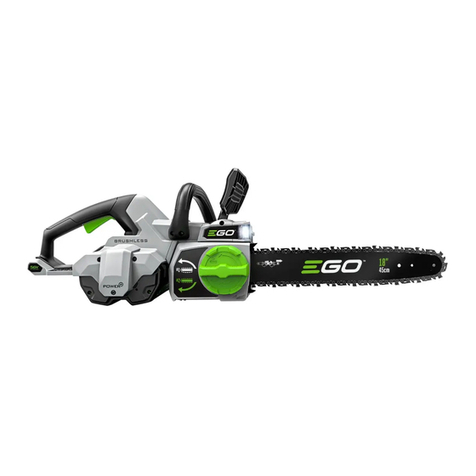 Ego Power+ CS1800E User manual Ego Power+ CS1800E User manual