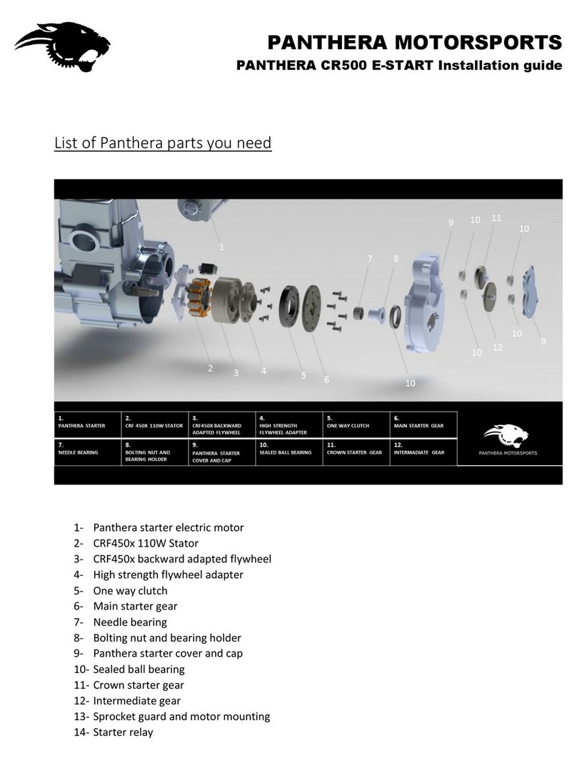 panthera CR500 installation guide