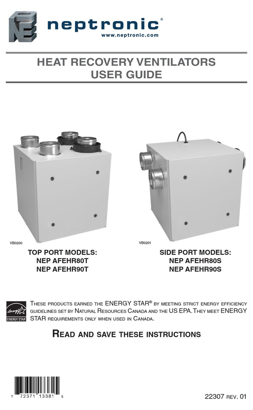 Neptronic NEP AFEHR80T user guide