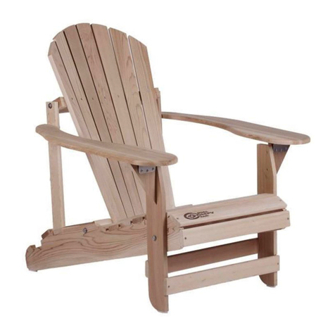 Canada Comfy Chair Comfy FCC200 Assembly instructions