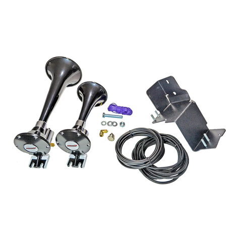 Klenn Air Horns JL220 installation manual