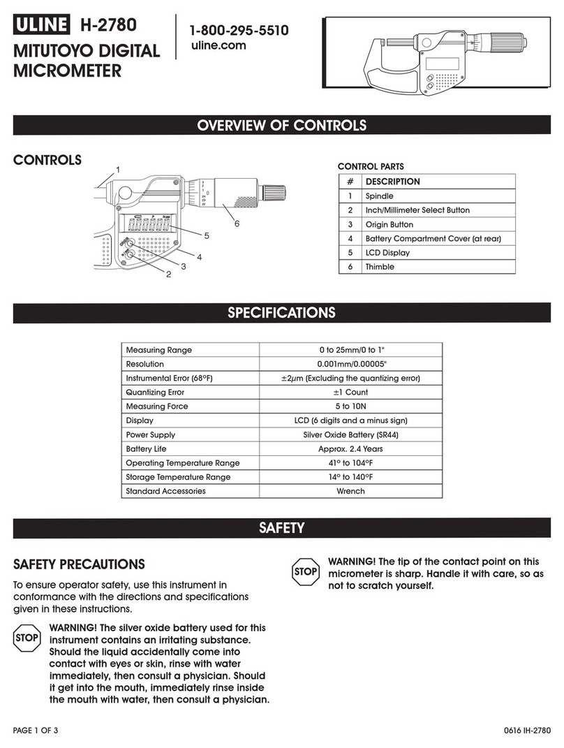 U-Line H-2780 User manual