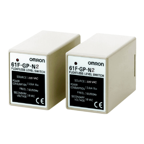 Omron 61F-GP-N2 User manual