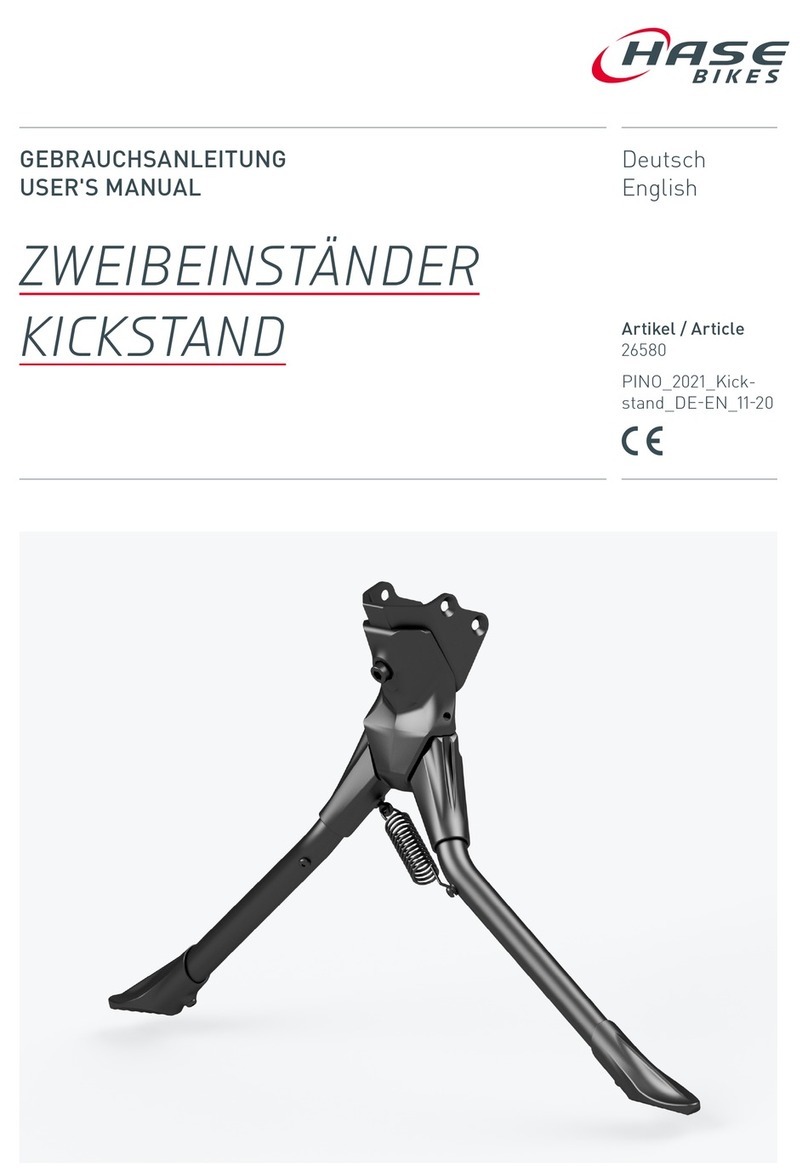 HASE Bikes 26580 user manual