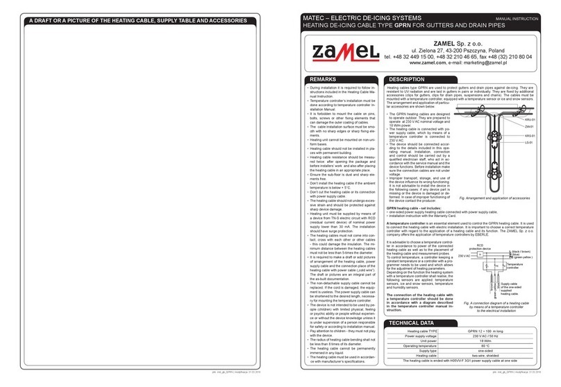 Zamel GPRN Manual instruction Zamel GPRN Manual instruction