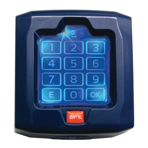 BFT AXXEDO Q.BO SA installation manual