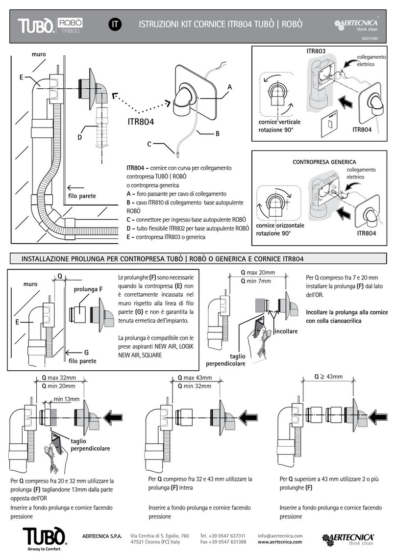 AERTECNICA TUBO ROBO ITR804 User manual