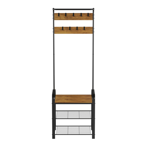 Lavish Home Collection 80-ENTRYF-6 Assembly instructions