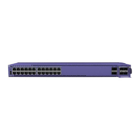Extreme Networks ExtremeSwitching 5520 Series Hardware installation guide