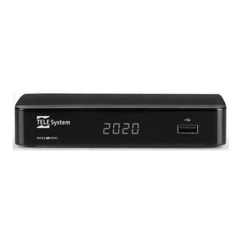 Telesystem Facile T2HEVC/01 User manual