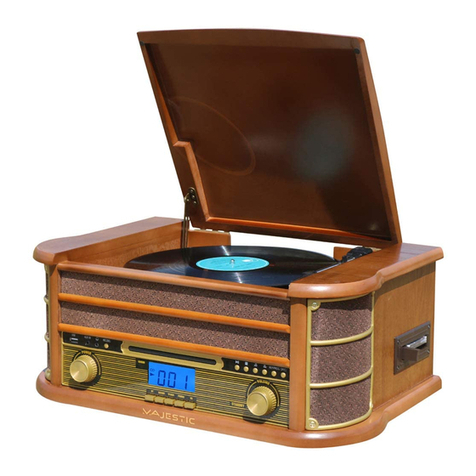 Majestic TT 34R BT/CD/TP/USB owner's manual