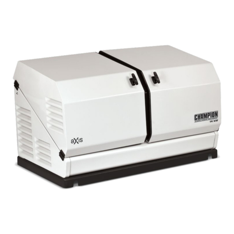 Champion Global Power Equipment aXis installation manual