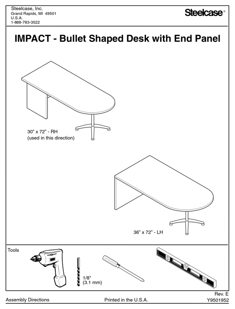 Steelcase IMPACT Bullet Desk Firmware update Steelcase IMPACT Bullet Desk Firmware update