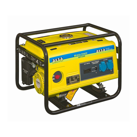 Aksa AAP 3500 User manual