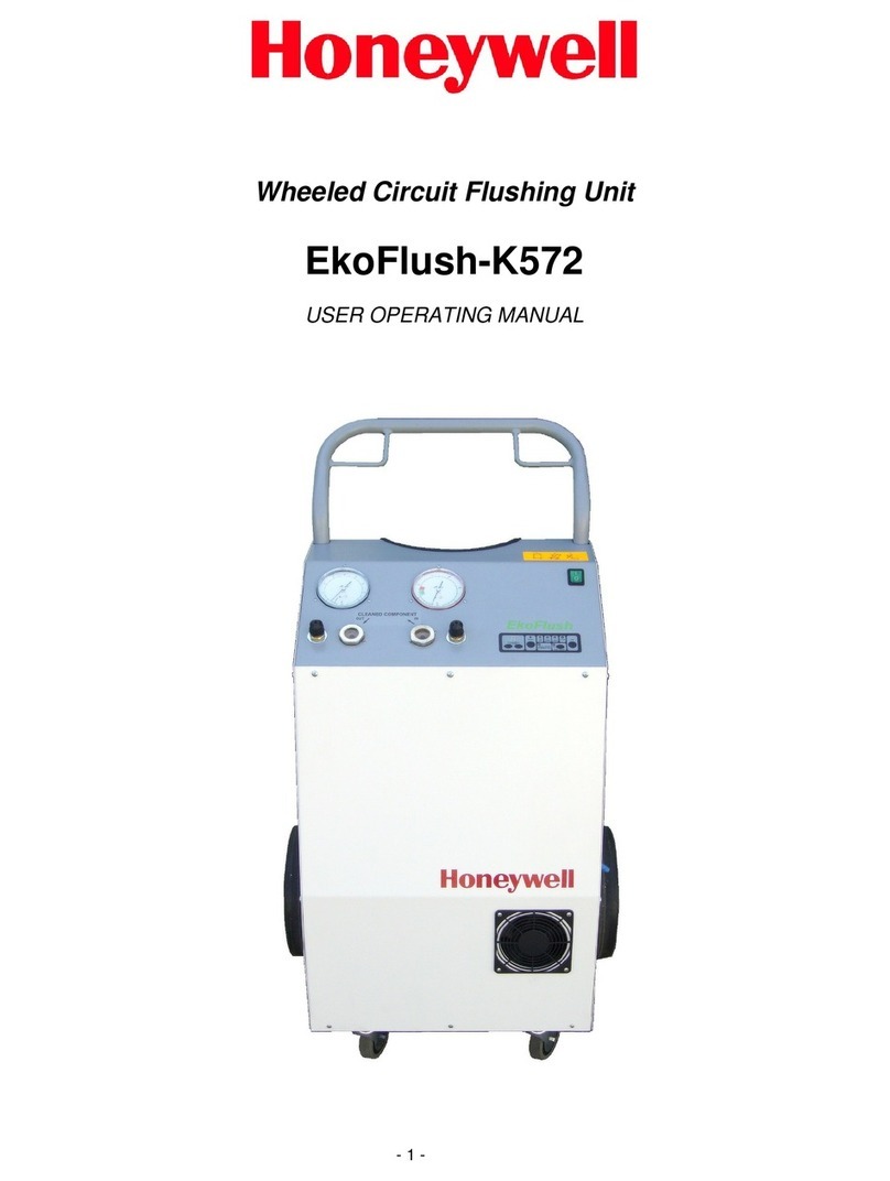 Honeywell EkoFlush-K572 User's operating manual