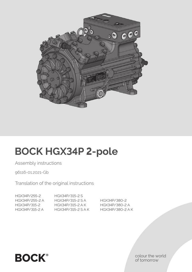 BOCK HGX34P 2 Series User manual BOCK HGX34P 2 Series User manual