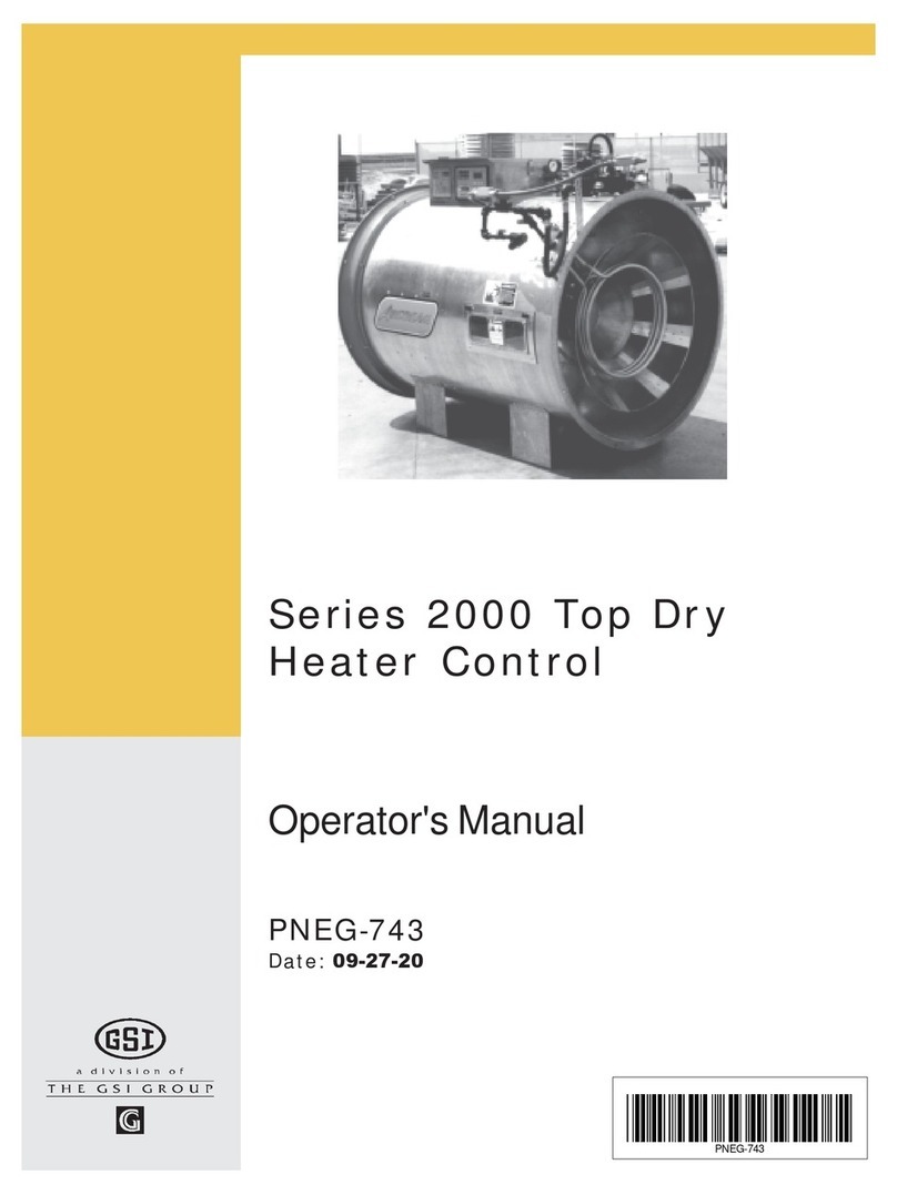 GSI Group 2000 Series Operator's manual