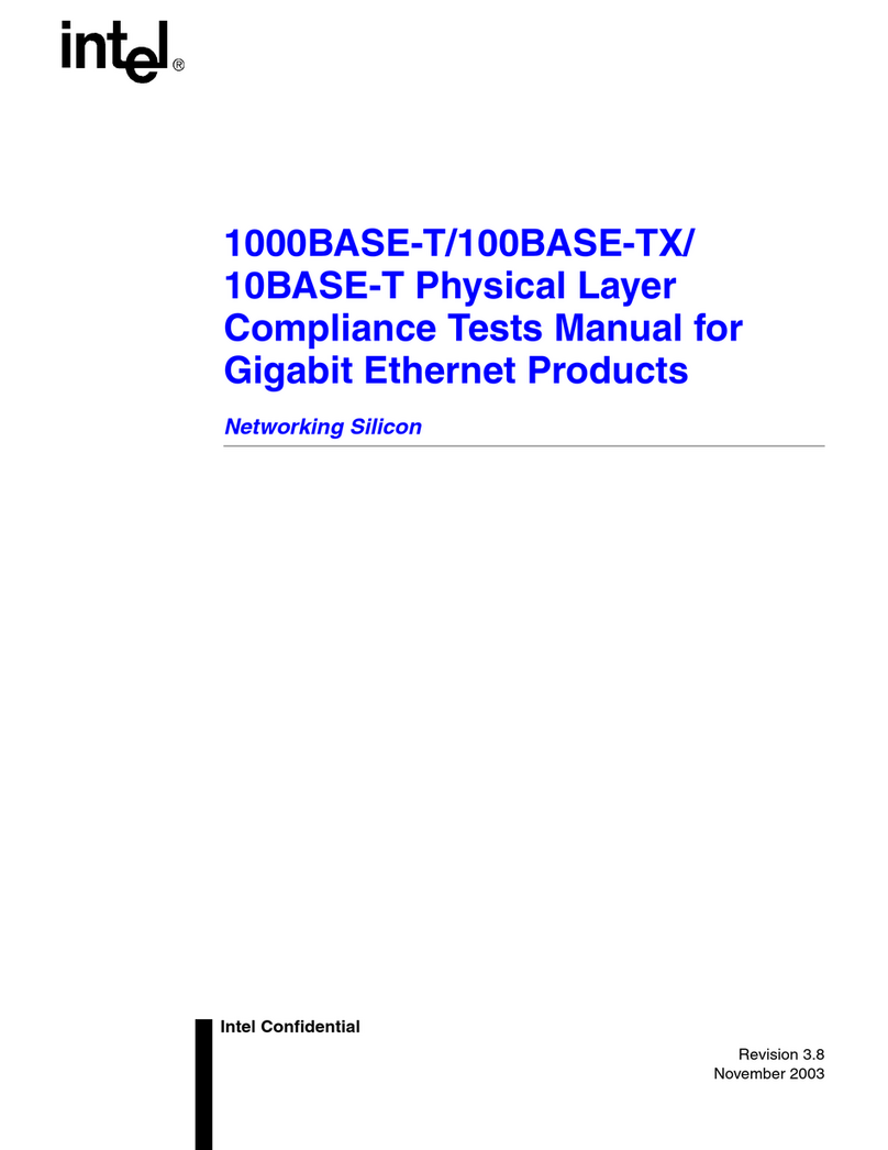 Intel 1000BASE-T User manual