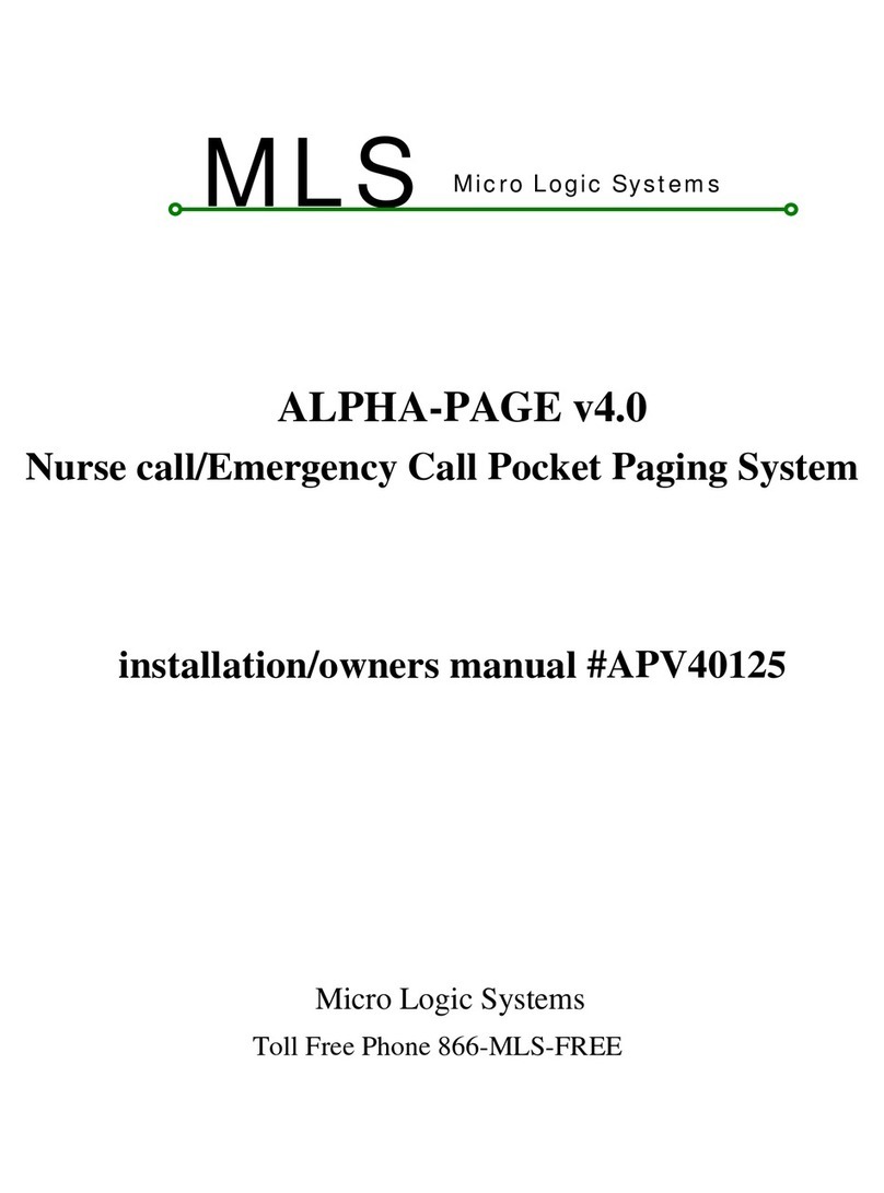Alpha Communications ALPHA-PAGE v4.0 Installation & owner's manual
