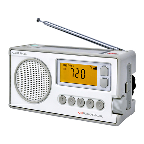 C. Crane CC RADIO SOLAR User manual C. Crane CC RADIO SOLAR User manual