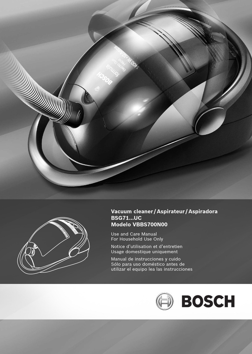 Bosch BSG71.UC User manual