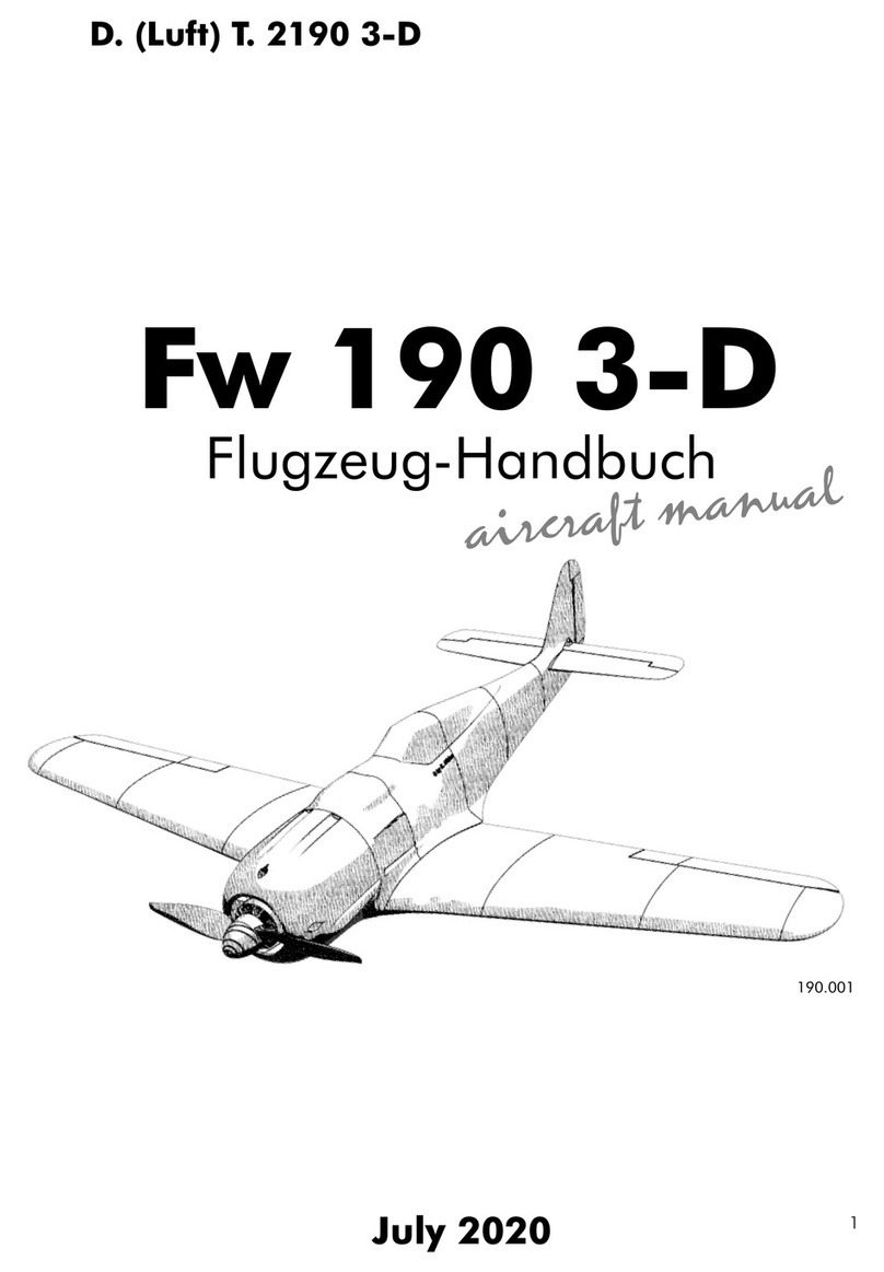 3D LabPrint Fw 190 3-D User manual
