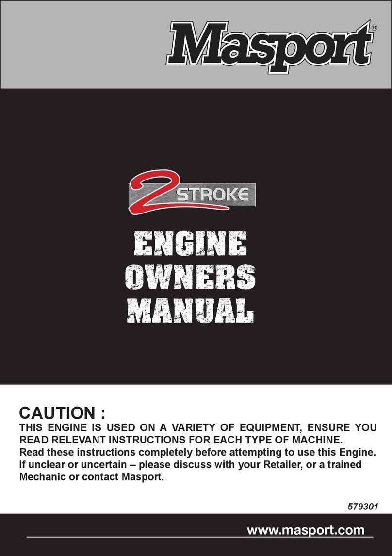 Masport 2 Stroke owner's manual