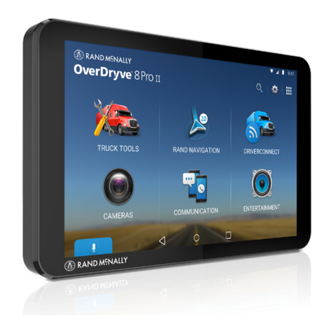 Rand McNally OverDryve Pro II user manual Rand McNally OverDryve Pro II user manual