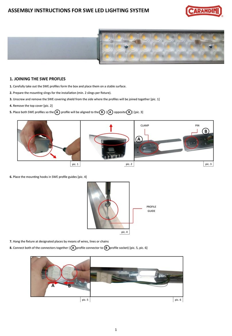 CARANDINI SWE Assembly instructions
