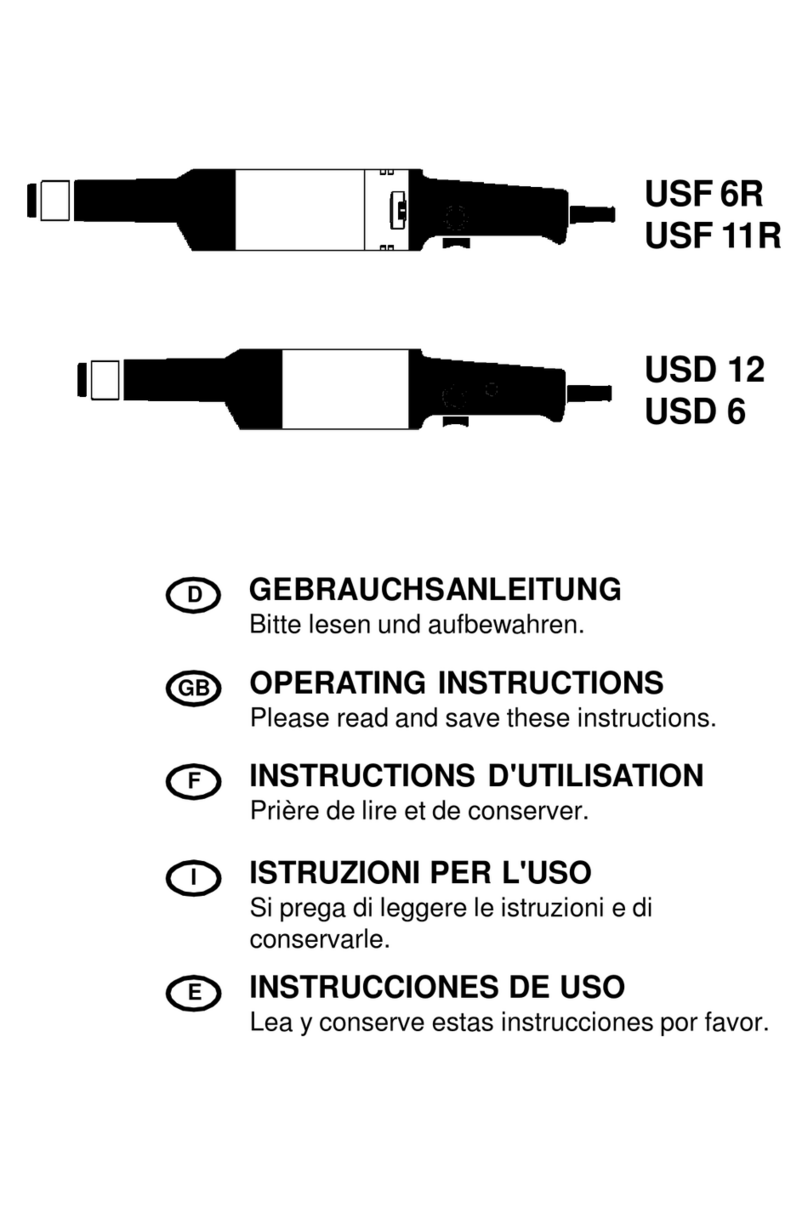 SUHNER USF 6R operating instructions