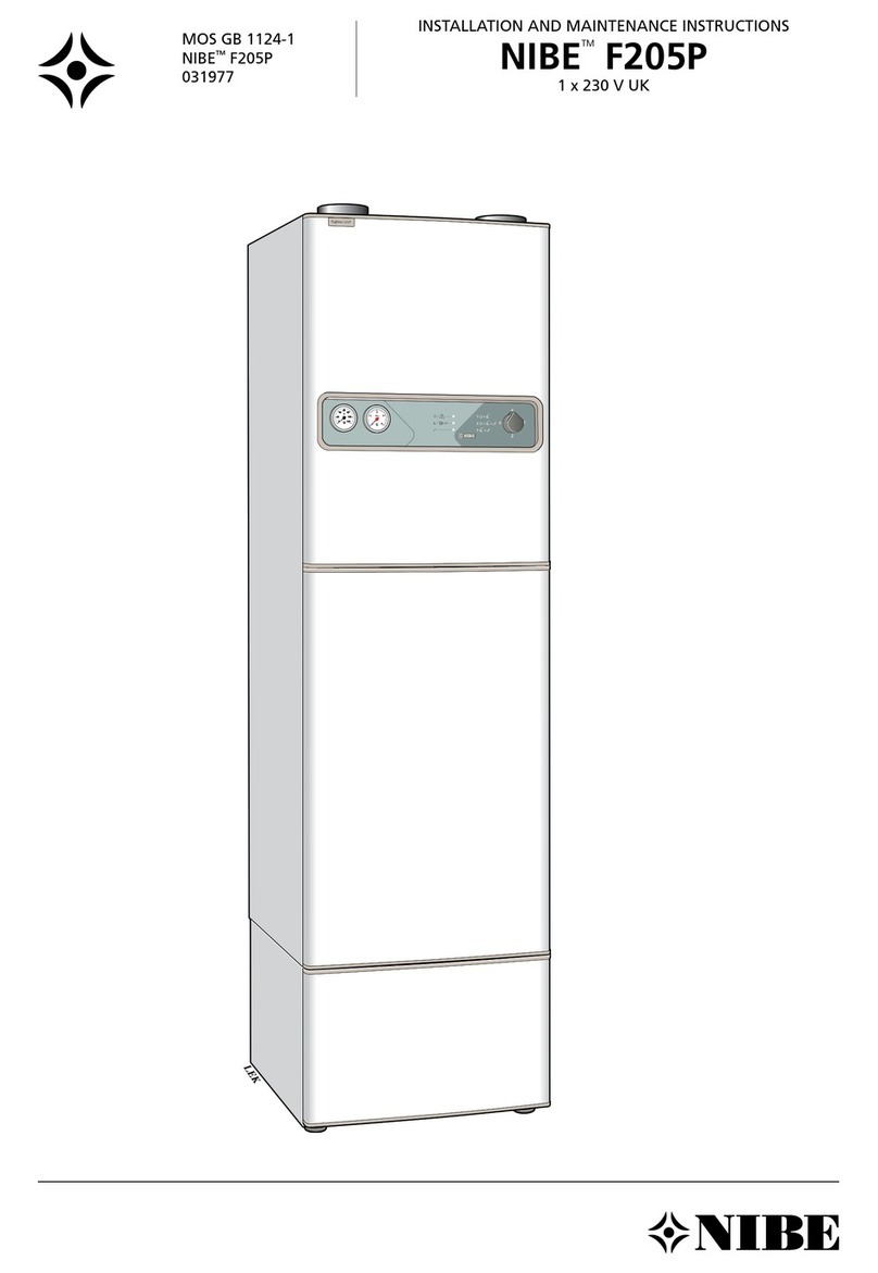Nibe F205P User manual