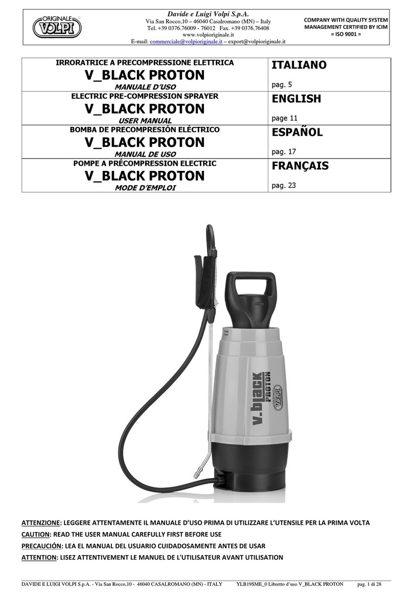 Volpi V_BLACK PROTON user manual