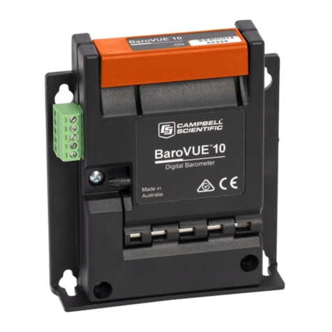Campbell BaroVUE 10 User manual